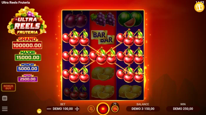 Ultra Reels Fruteria - kombinácia s čerešňami